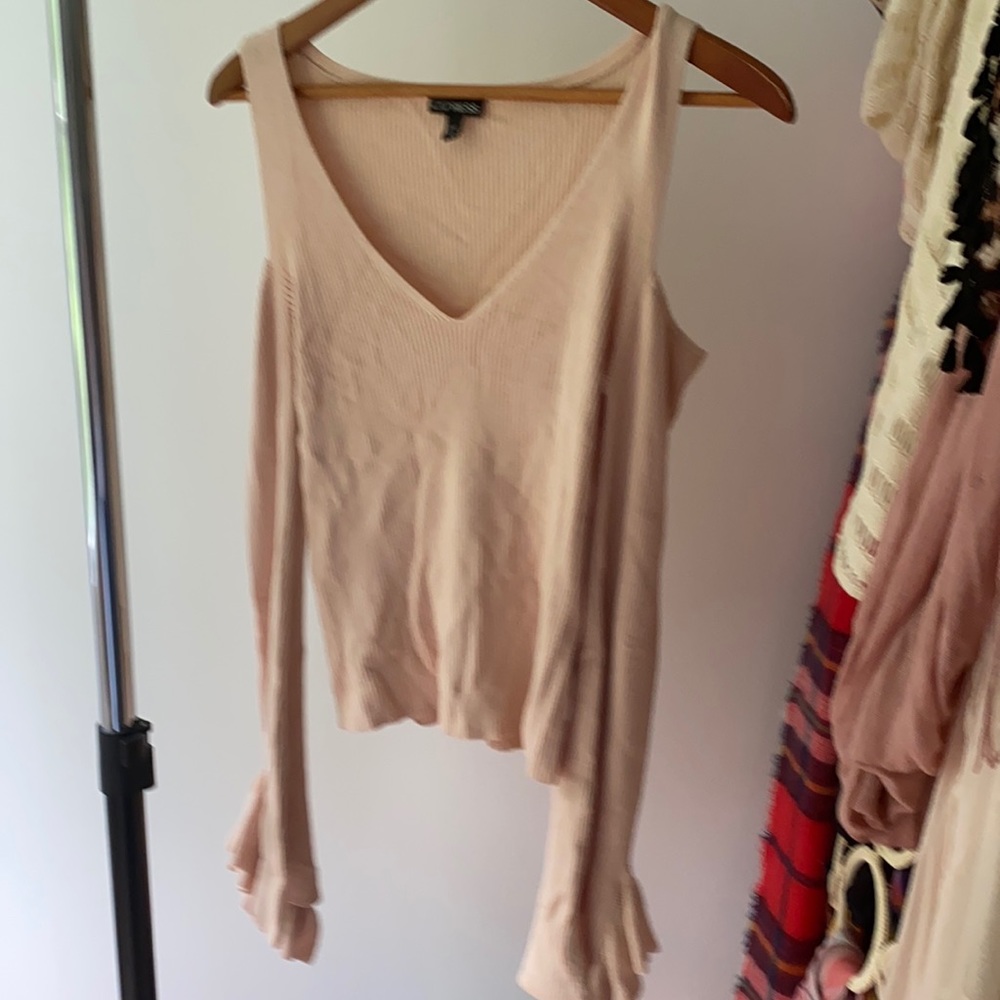 Express Cold-Shoulder Sweater